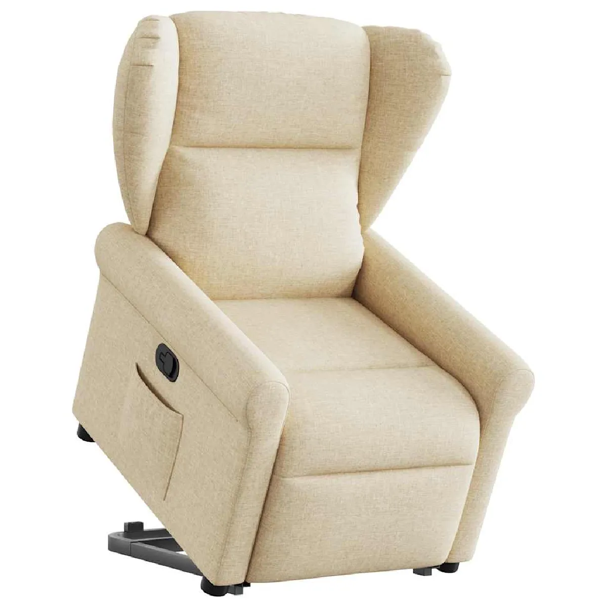 vidaXL Fauteuil inclinable - Crème
