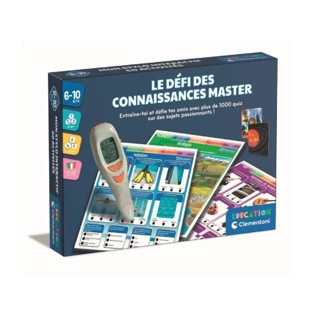 Le défi des connaissances master Clementoni Jeux - vue 1