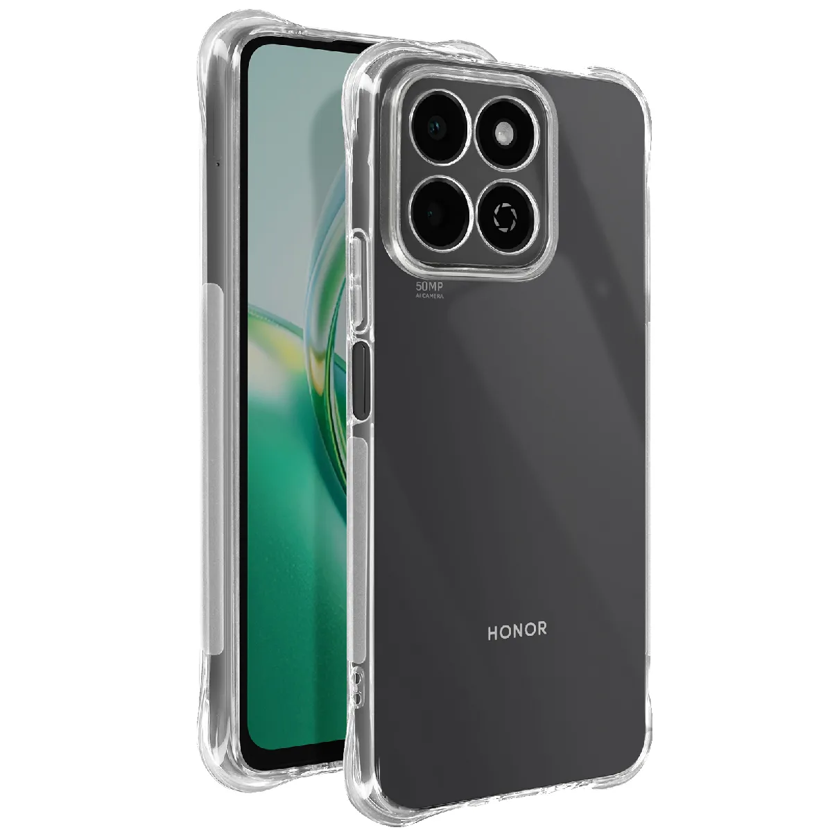 Avizar Coque Pour Honor 200 Smart Antichoc Flexible Coins Renforcés Transparent