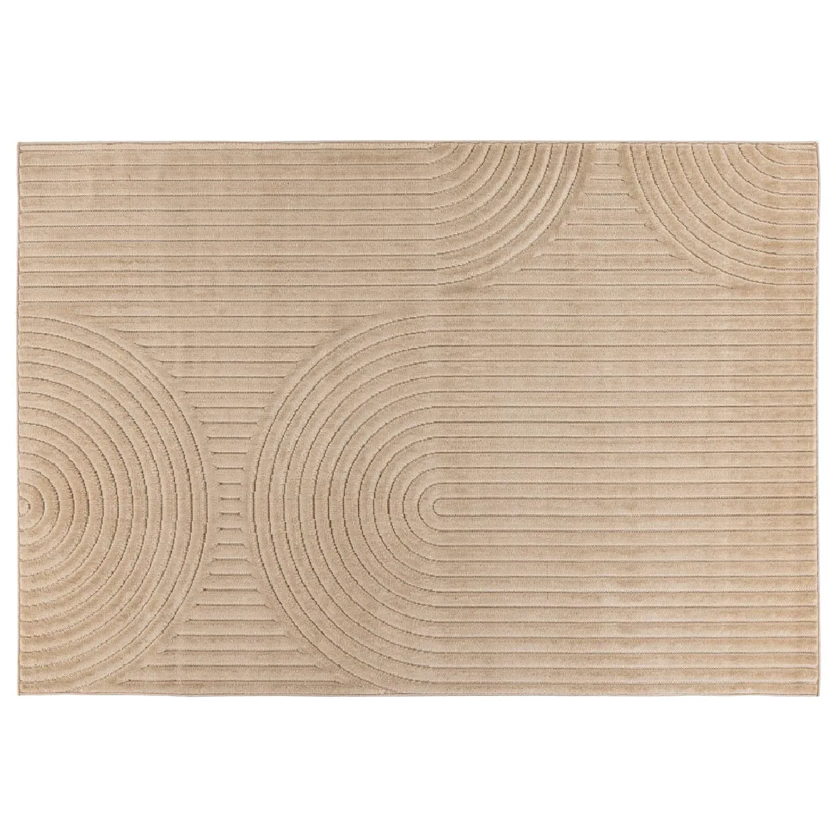 Rio tapis rectangulaire motif abstrait intérieur et extérieur - vue 2