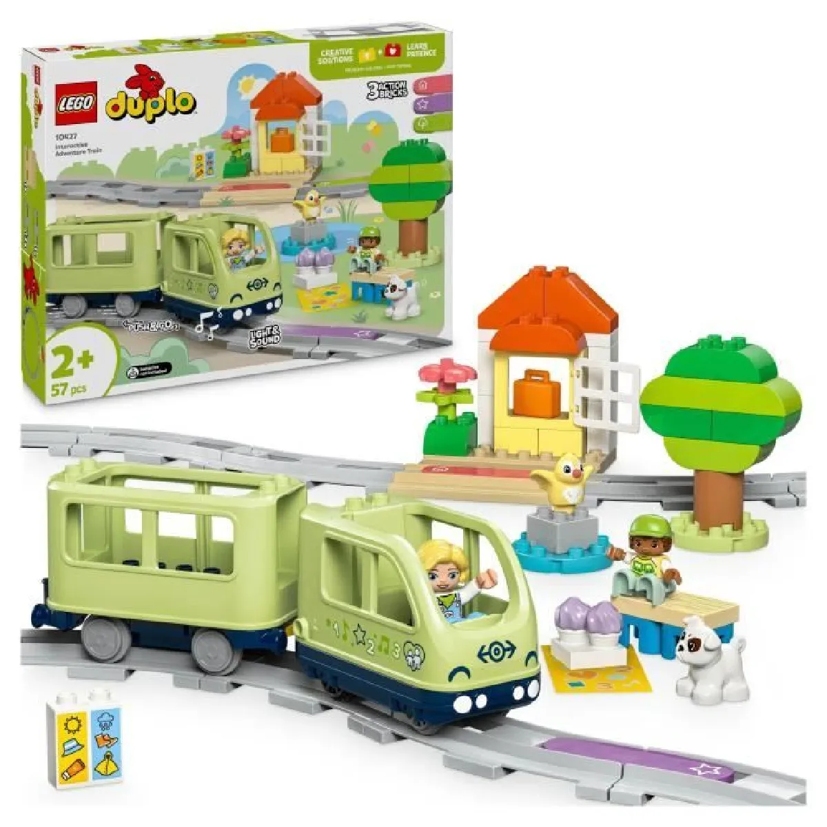 Lego Duplo Ma ville 10427 - Train interactif
