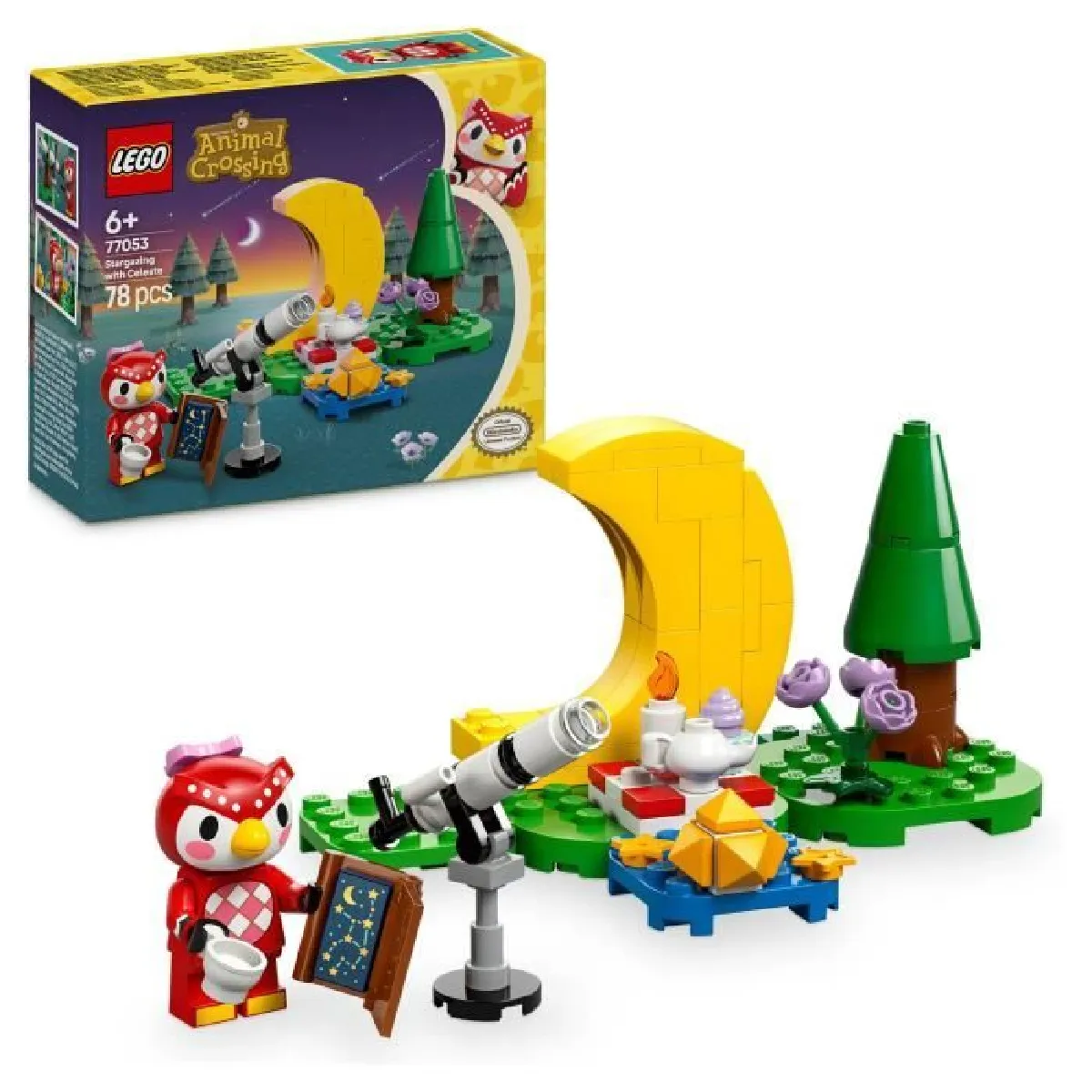 LEGO Animal Crossing 77053 Observation des étoiles avec Céleste