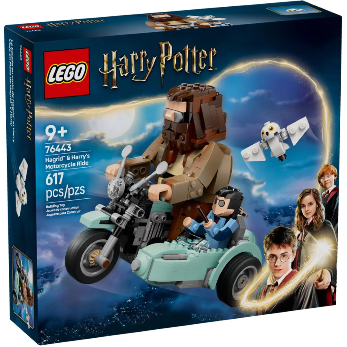Lego La Balade En Moto De Hagrid 76443 Lego La Boite - vue 3