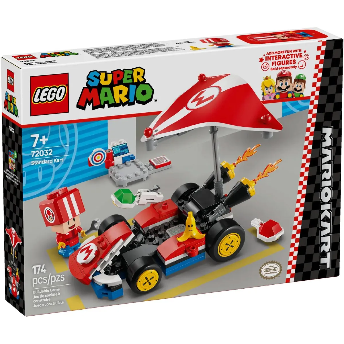Lego Mario Kart Kart Standard Lego La Boite - vue 4