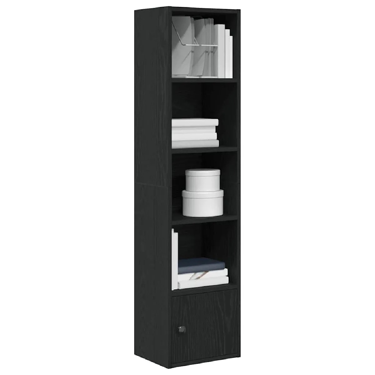 vidaXL Bibliothèque chêne - vue 8