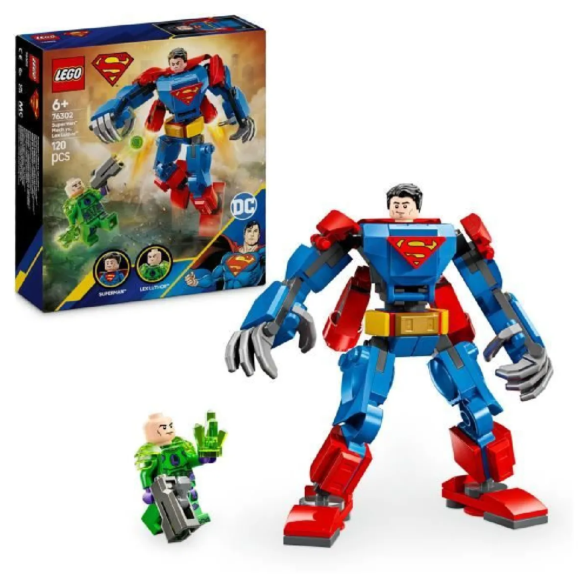 LEGO DC Le Robot de Superman contre Lex Luthor 76302