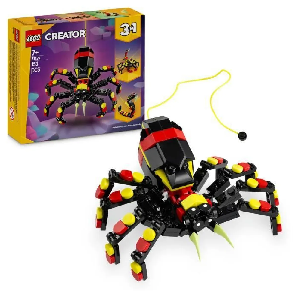 Lego Creator 3-en-1 araignée