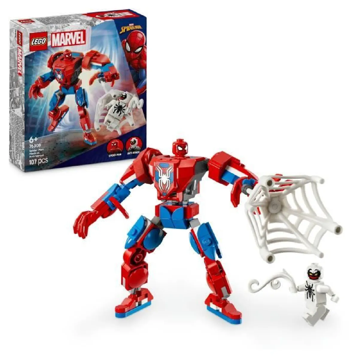 Lego Le Robot De Spider man Contre Anti venom 76308 Lego La Boite - vue 1