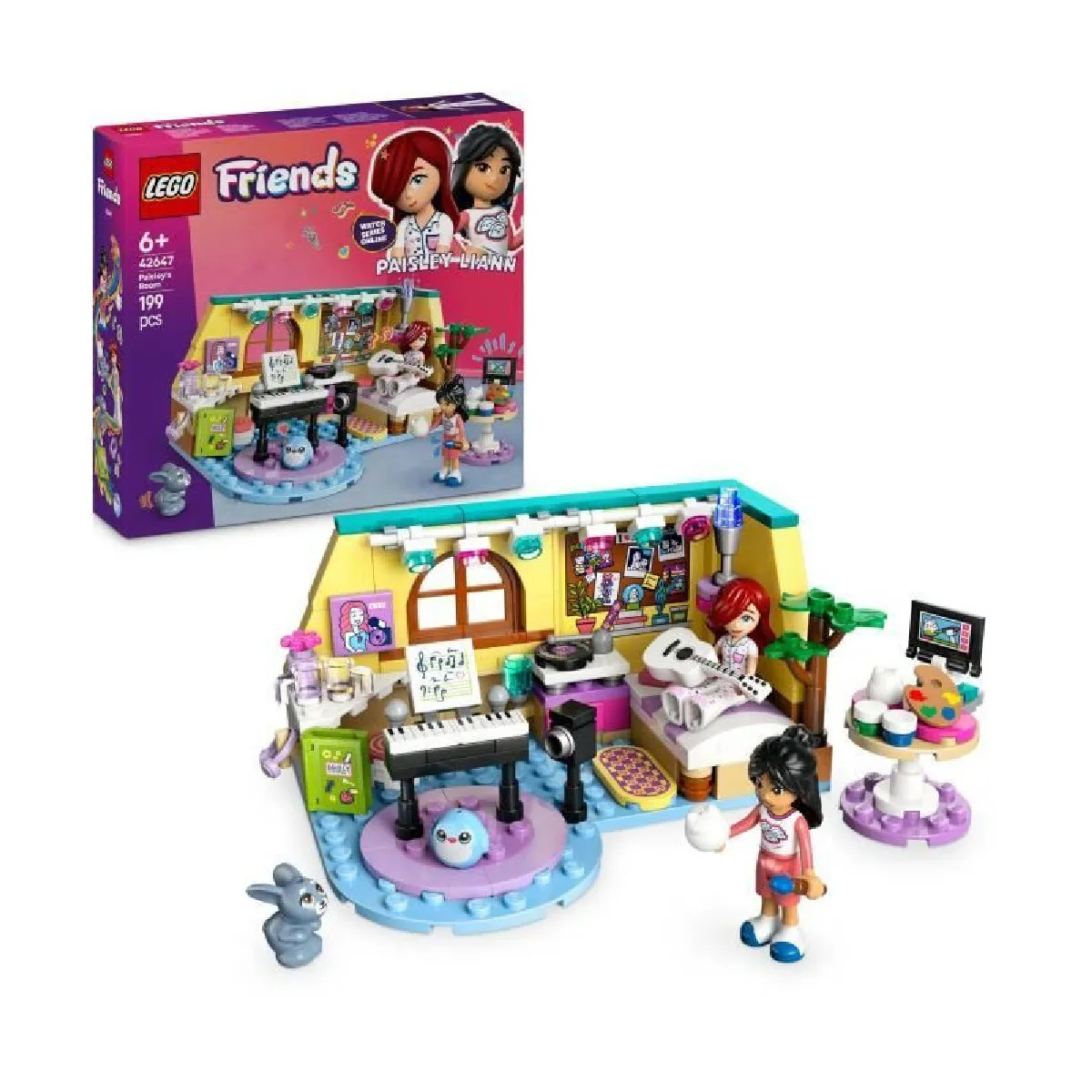 Lego Friends La Chambre De Paisley 42647 Lego La Boite - vue 2