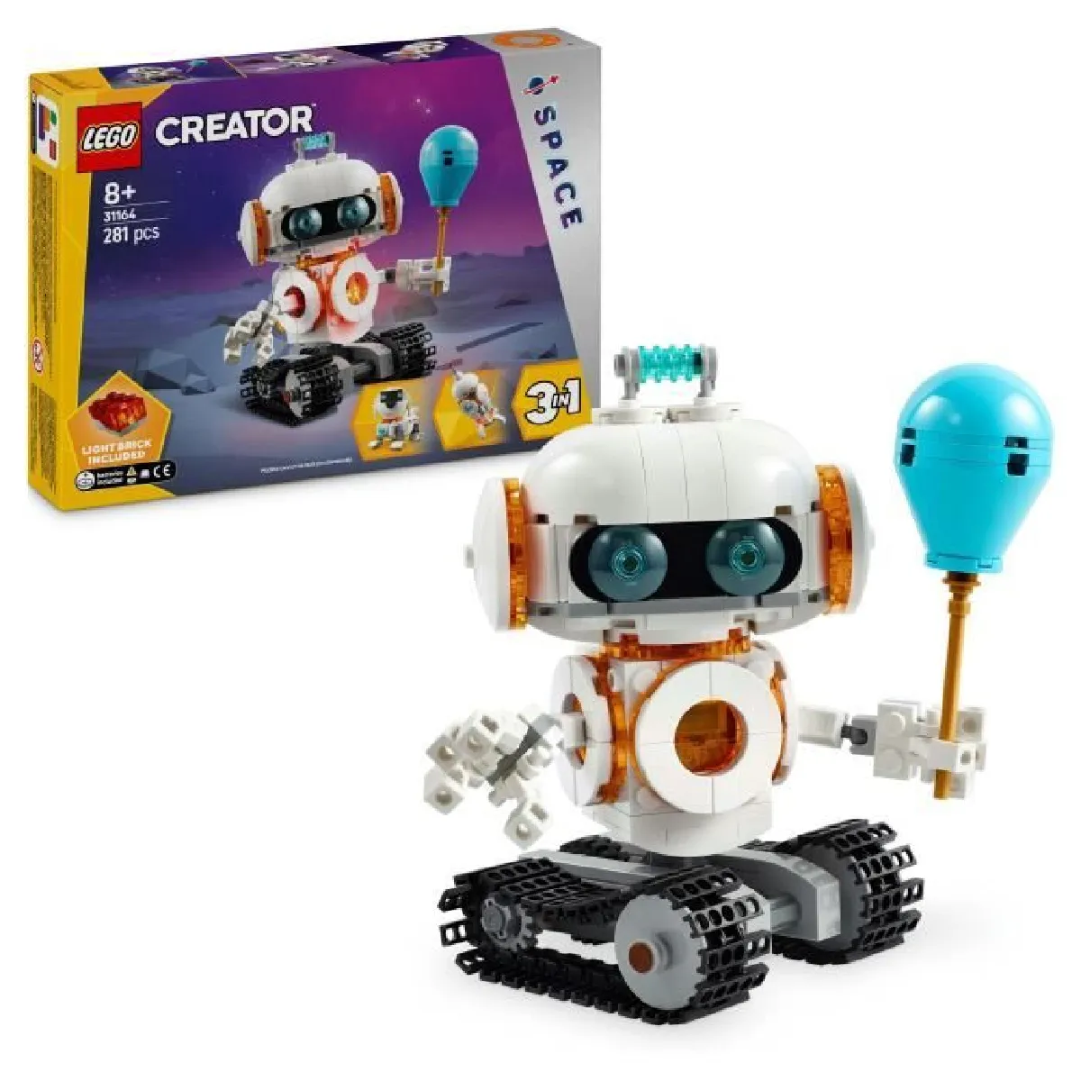 Lego Creator 3-en-1 robot de l'espace