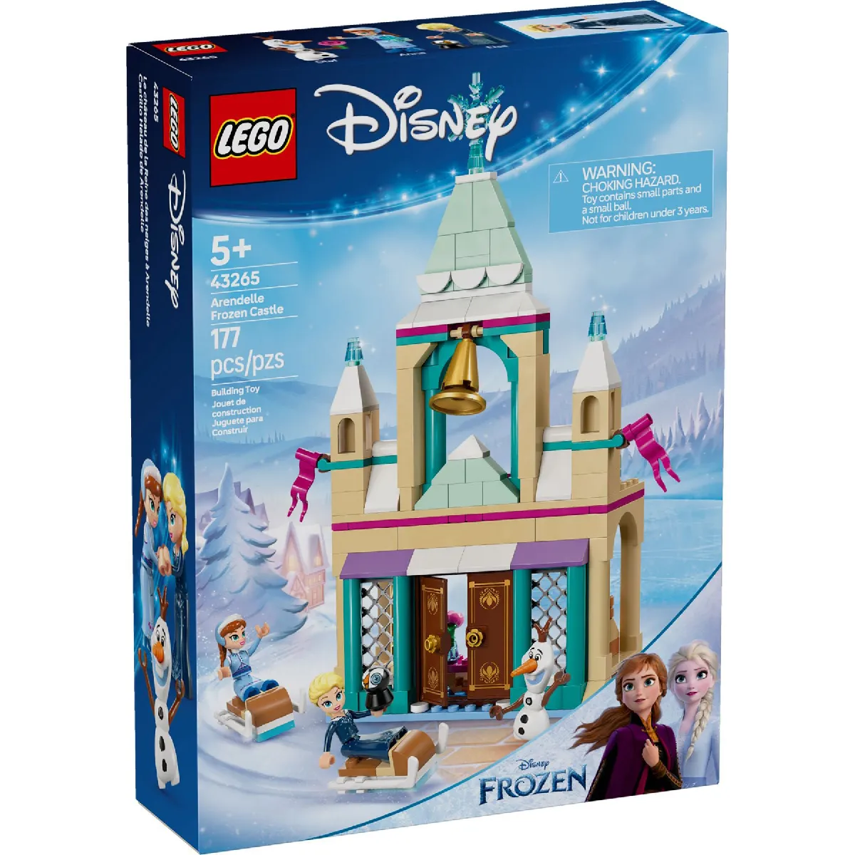Lego Le Château De Glace D'arendelle 43265 Lego La Boite - vue 2