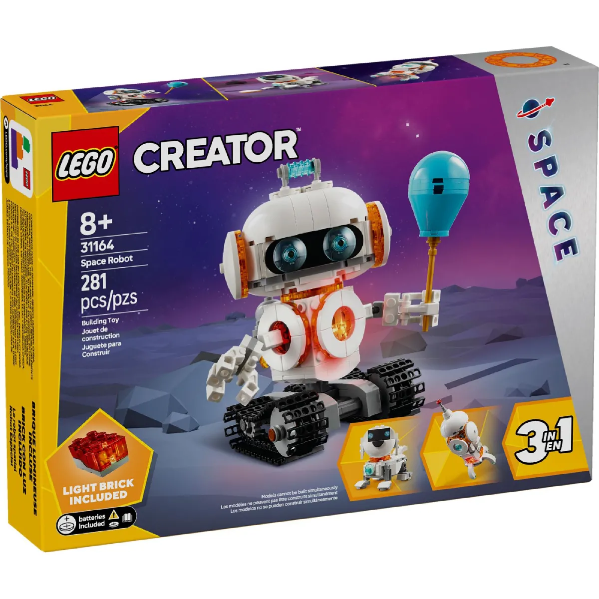 Lego Creator 3 en 1 Le Robot De 'espace 31164 Lego La Boite - vue 2