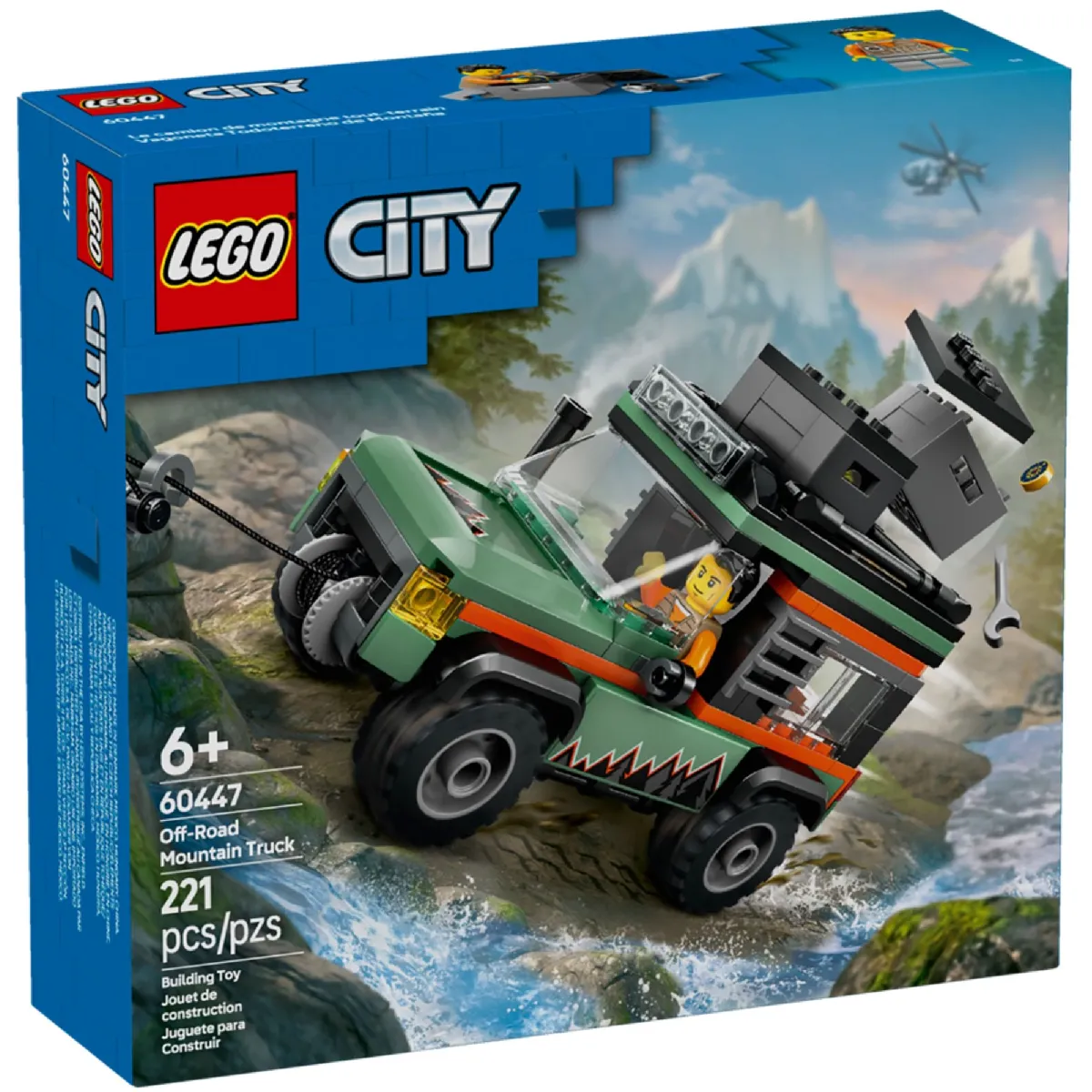 Lego City Le Camion 4x4 Tout terrain 60447 Lego La Boite