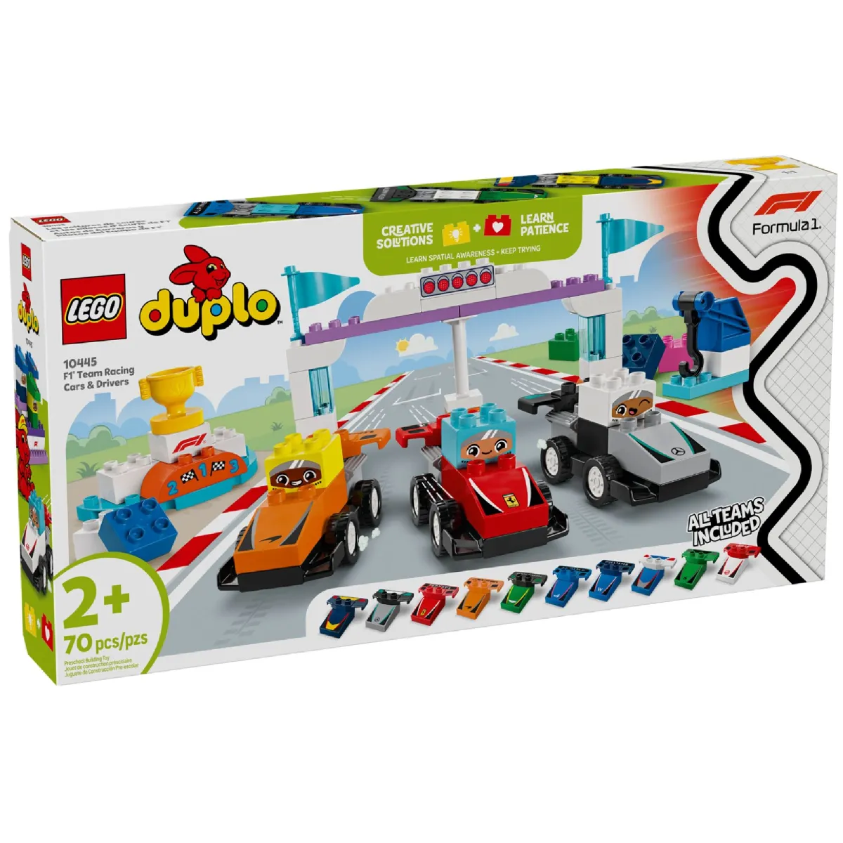 Lego Duplo Team Race Cars & Driver 10445 Lego La Boite - vue 3