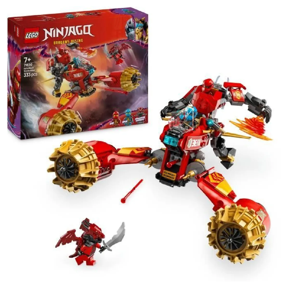 LEGO 71830 La moto tempête du robot de Kai