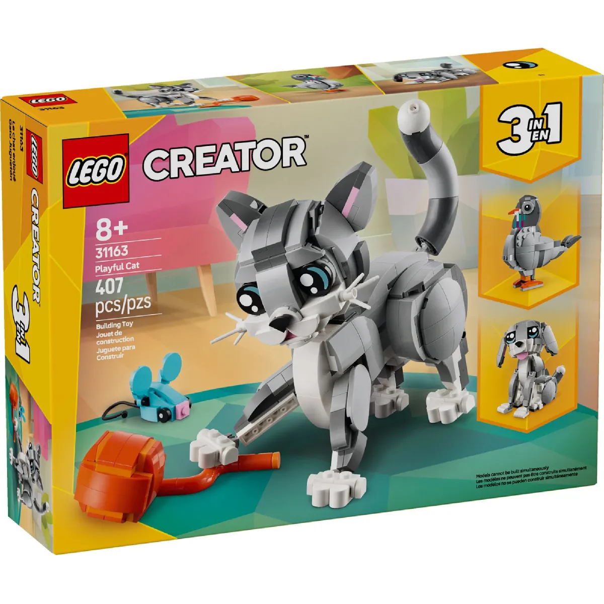 LEGO 31163 Chat Joueur - LEGO Creator