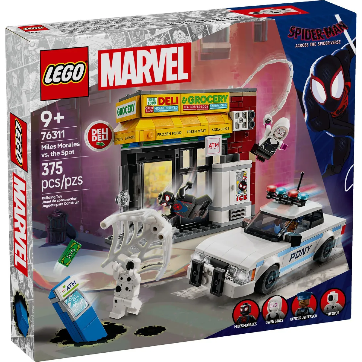 Lego Spider verse : Miles Morales Contre La Tache Lego La Boite - vue 3