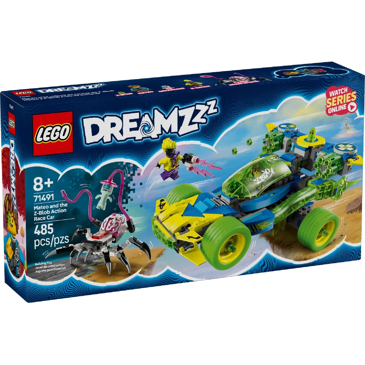 LEGO® DREAMZzz™ Mateo et la voiture de course de Z Blob 71491 - vue 2