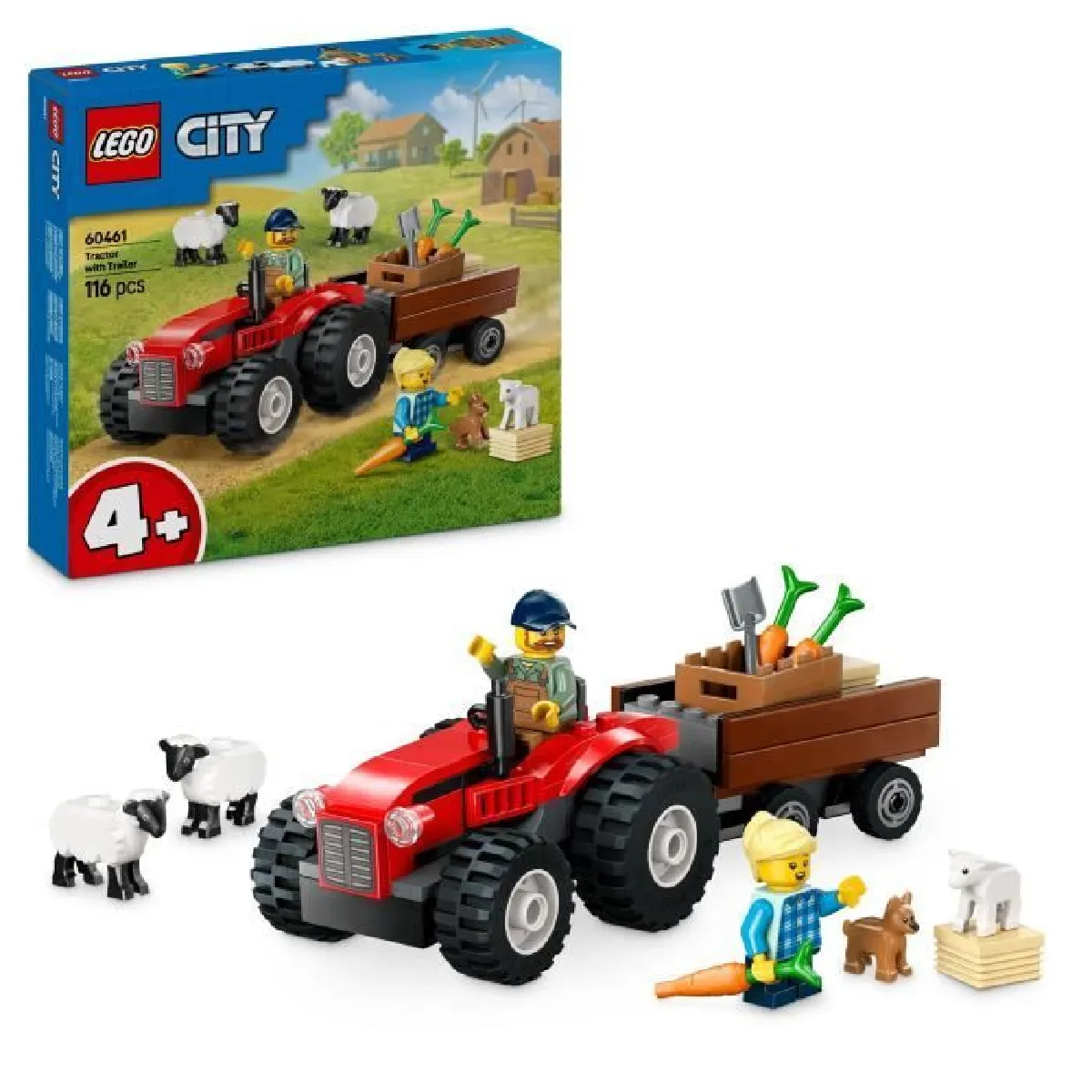 Lego City 60461 - Tracteur rouge