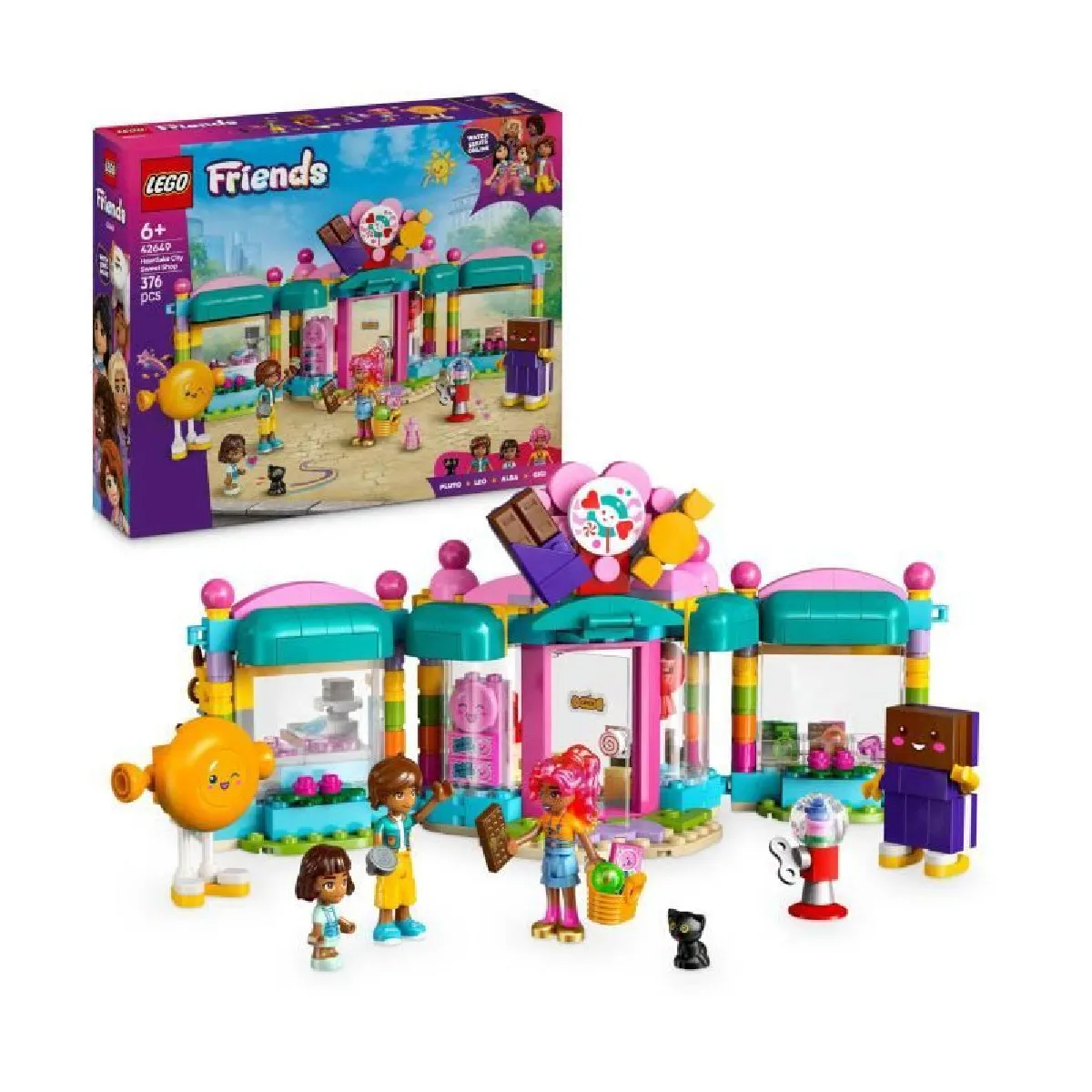Lego Friends La Confiserie De Heartlake City 42649 Lego La Boite - vue 3