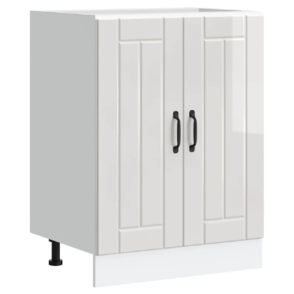 vidaXL Meuble de base de lavabo Lucca bois d'ingénierie - vue 6