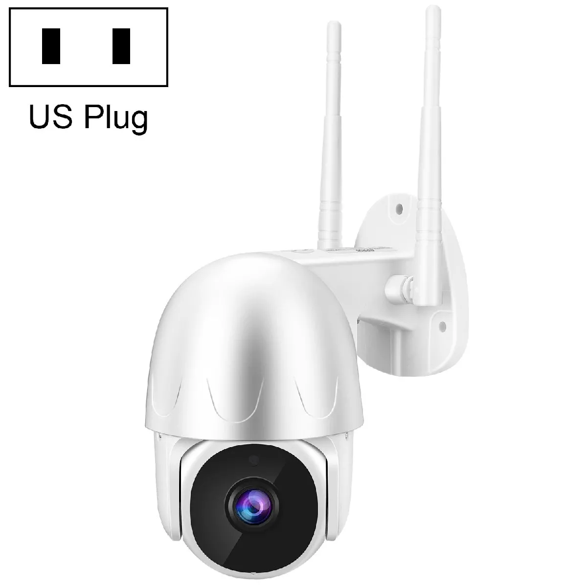 Camera Surveillance Full HD Etanche IP65 Vision Nocturne Audio Bidirectionnel YONIS