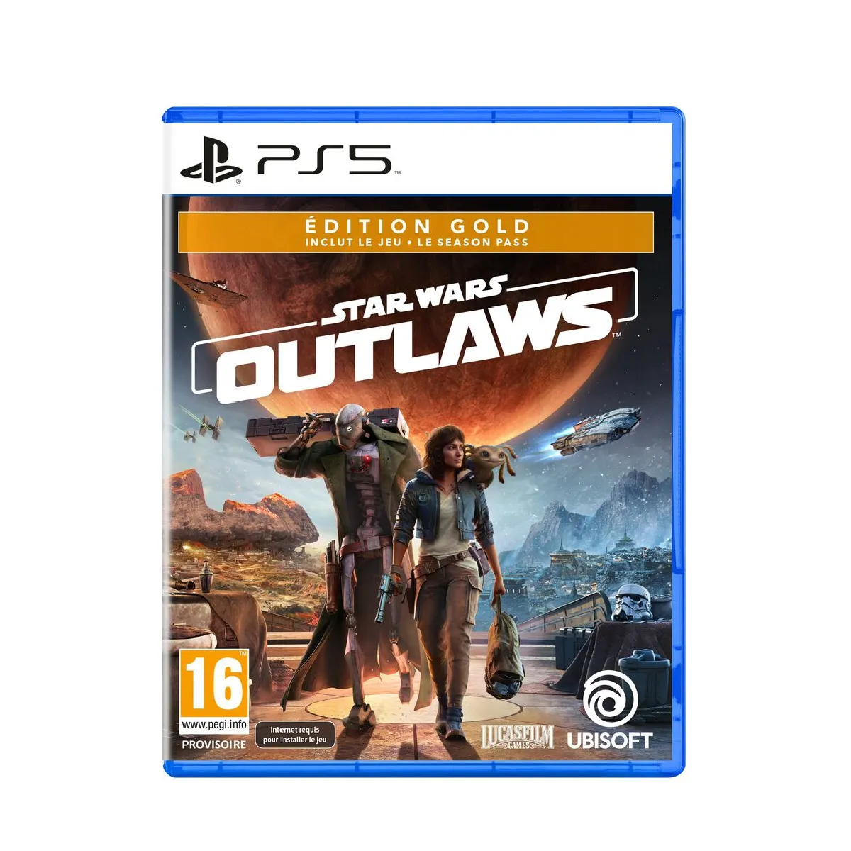 Ubisoft Jeu vidéo Star Wars Outlaws Edition Gold PS5