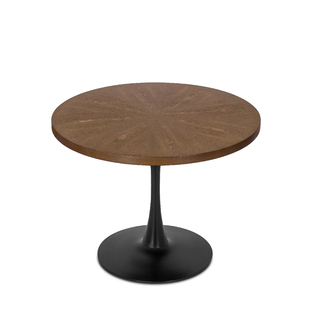 Comparer les prix de VIVALDI Table LINO - Chêne Noyer et Noir