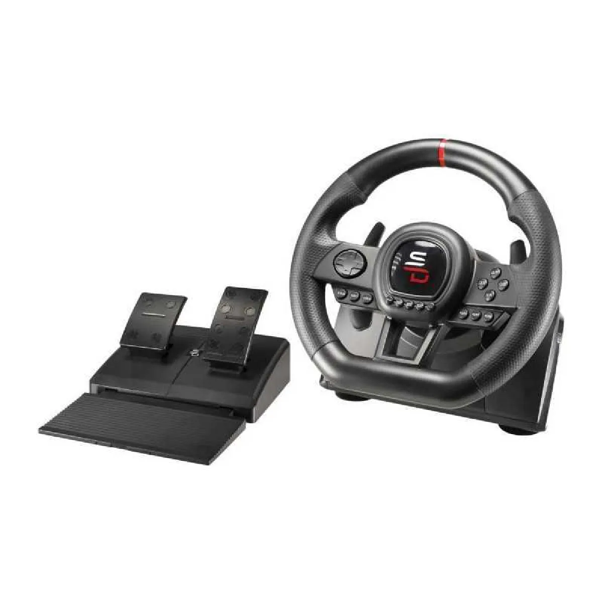 Subsonic Noir Sa5645-Ng Accessoire De Jeux Vidéo Usb Volant + Pédales Pc, Playstation 4, Xbox One, Xbox One S, Xbox One X, Xbox Series S, Xbox Series X - Neuf - Image 4
