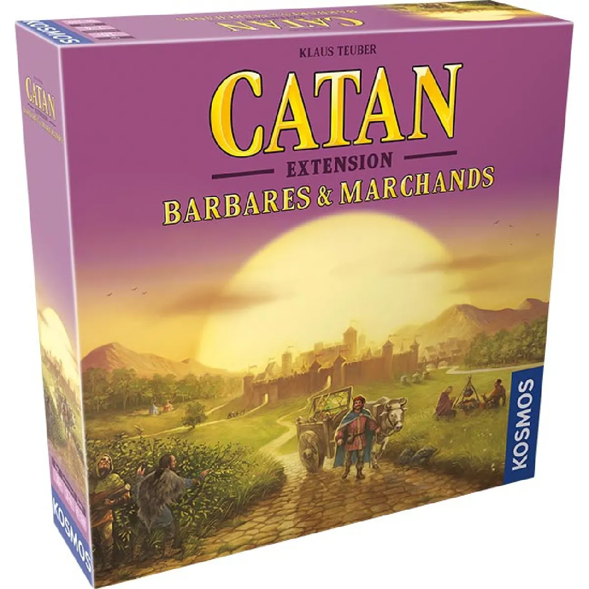 ASMODEE Extension Catan Barbares & Marchands