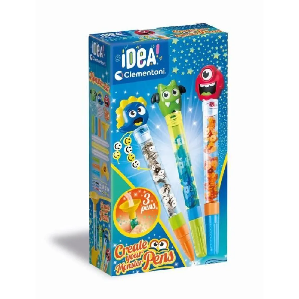 Clementoni mini atelier stylos - Monstres