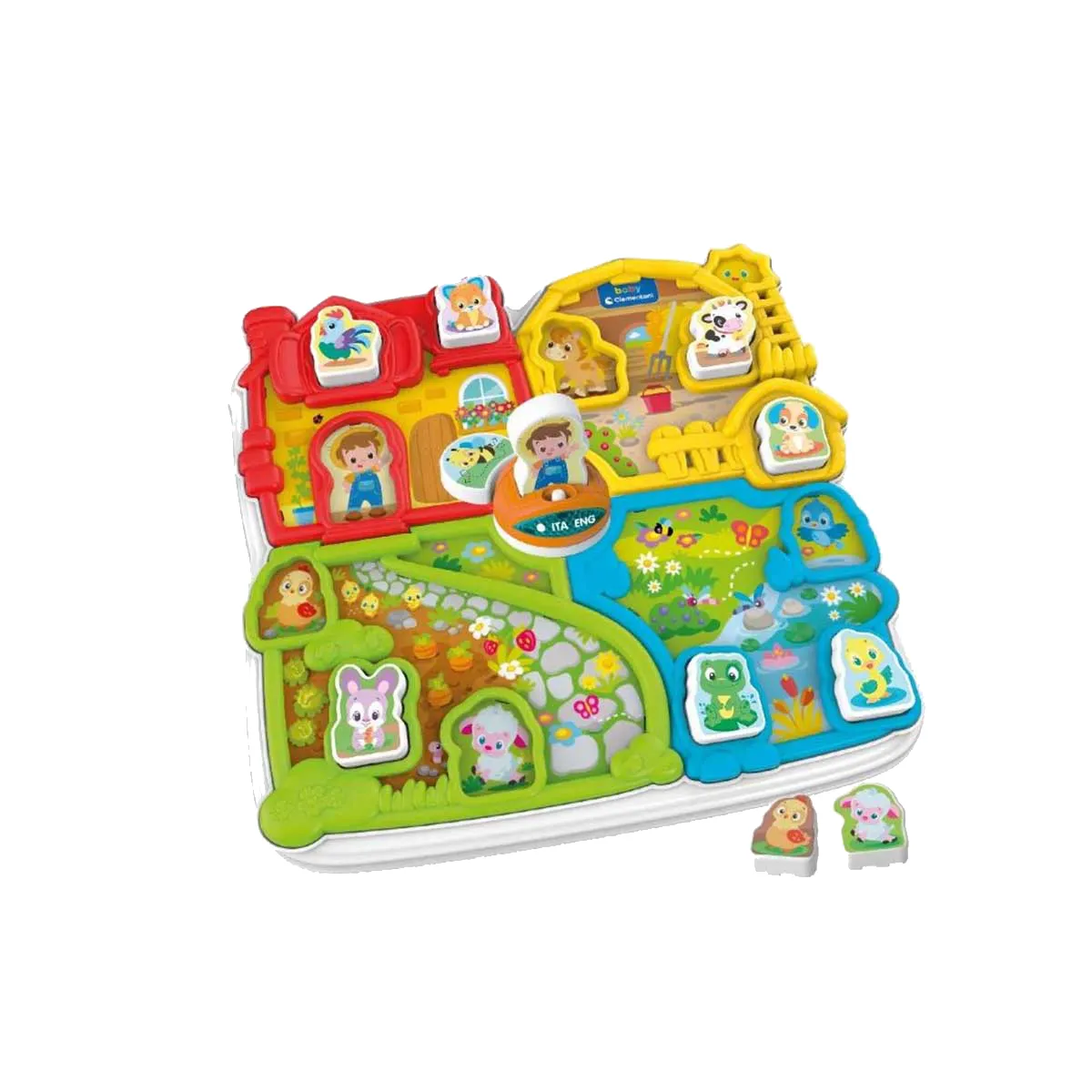 Clementoni Jouet Éducatif Puzzle Ferme