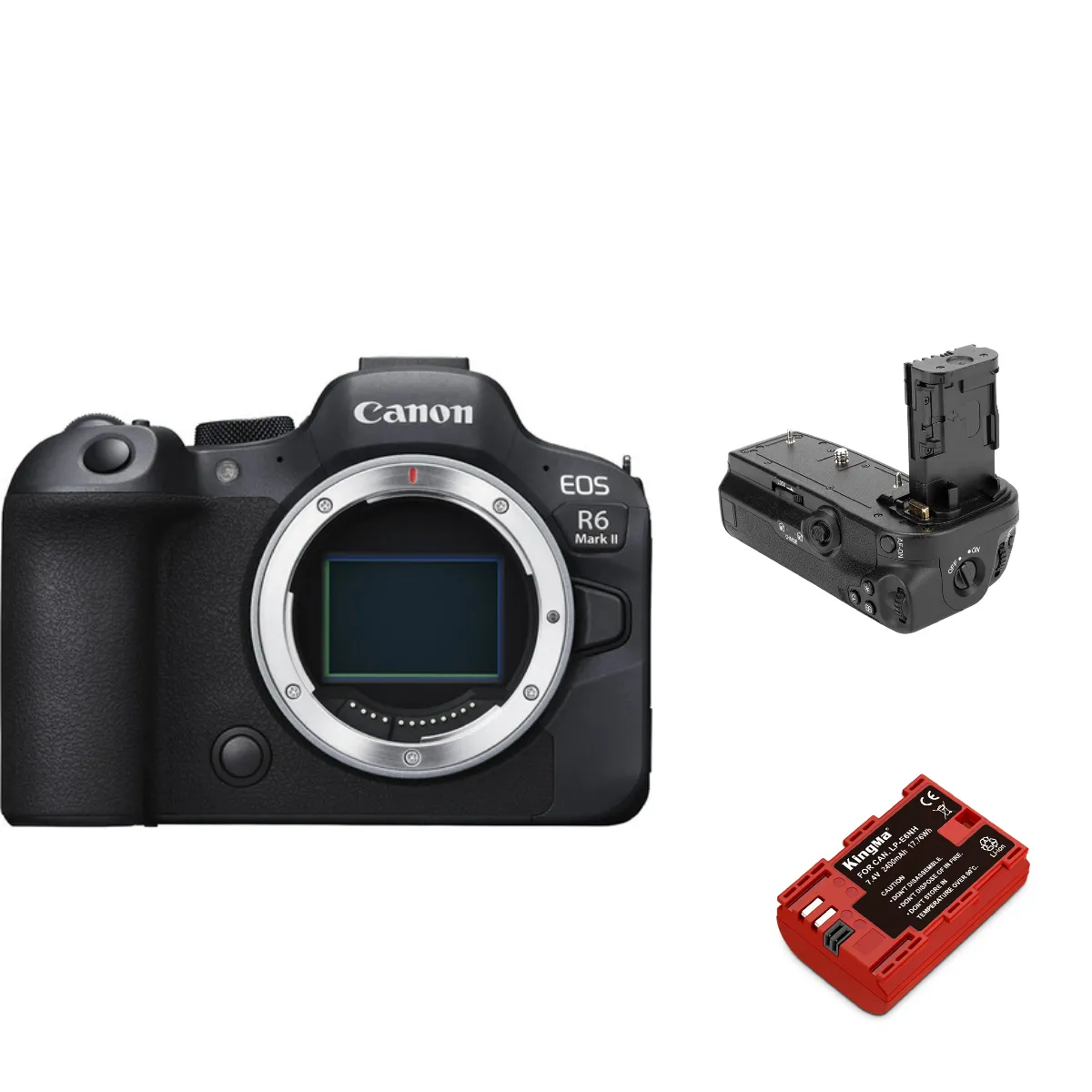Canon EOS R6 II Body + Batterie et Grip - vue 1