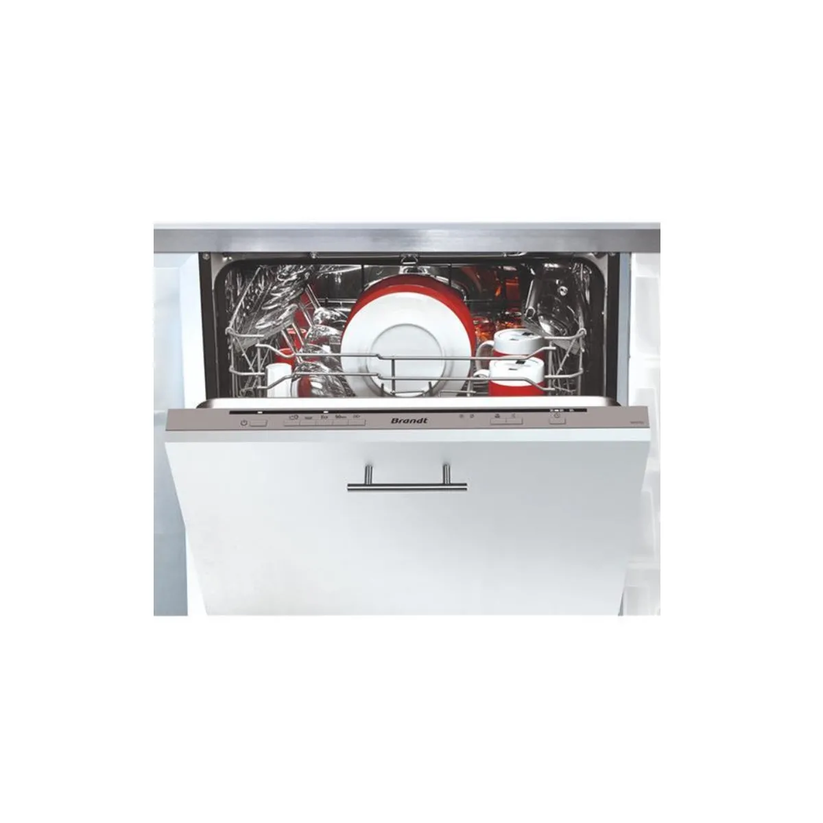 BRANDT Lave vaisselle Tout intégrable 12 couverts 47 db VH3772J - vue 2