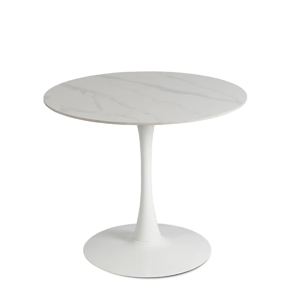 Comparer les prix de Table SANDER Blanc 90 cm - VIVALDI