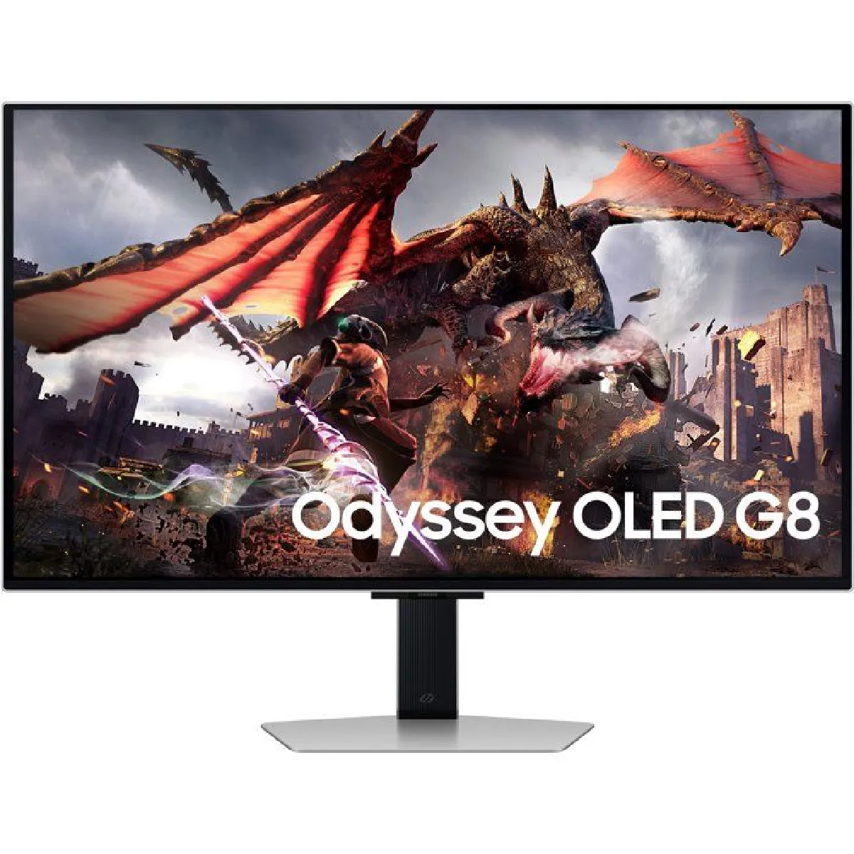 Samsung Gris/Argent 32" Oled - Odyssey G8 S32dg800su