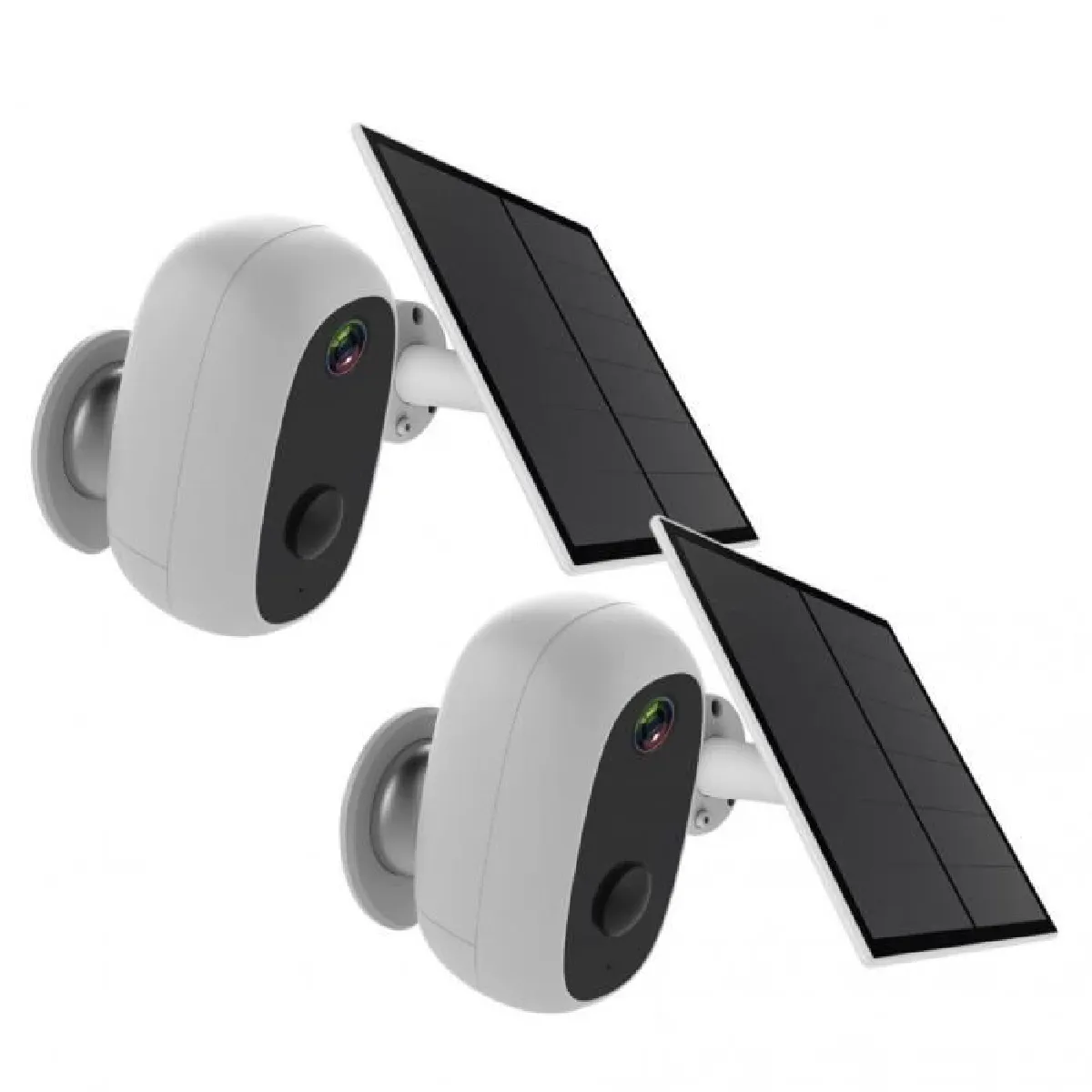 2 caméras avec panneau solaire CHACON 2 IPCAM BE03 PS Extérieur WiFi - vue 5