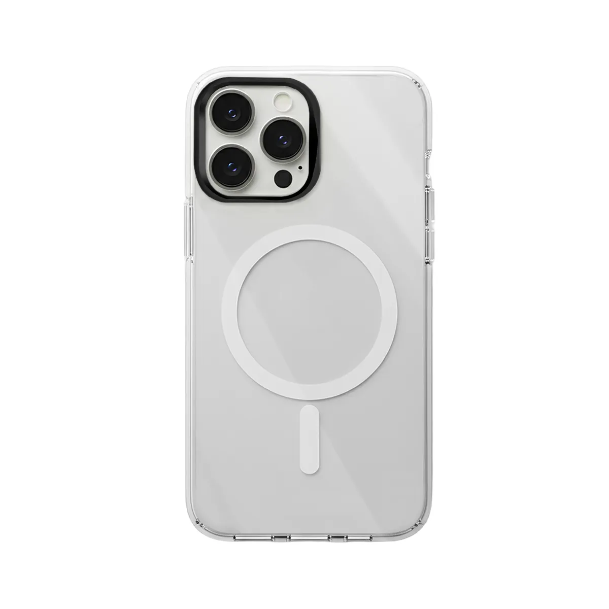 Rhinoshield Coque Pour Iphone 16 Pro Magsafe Antichocs Anti-Jaunissement Transparent