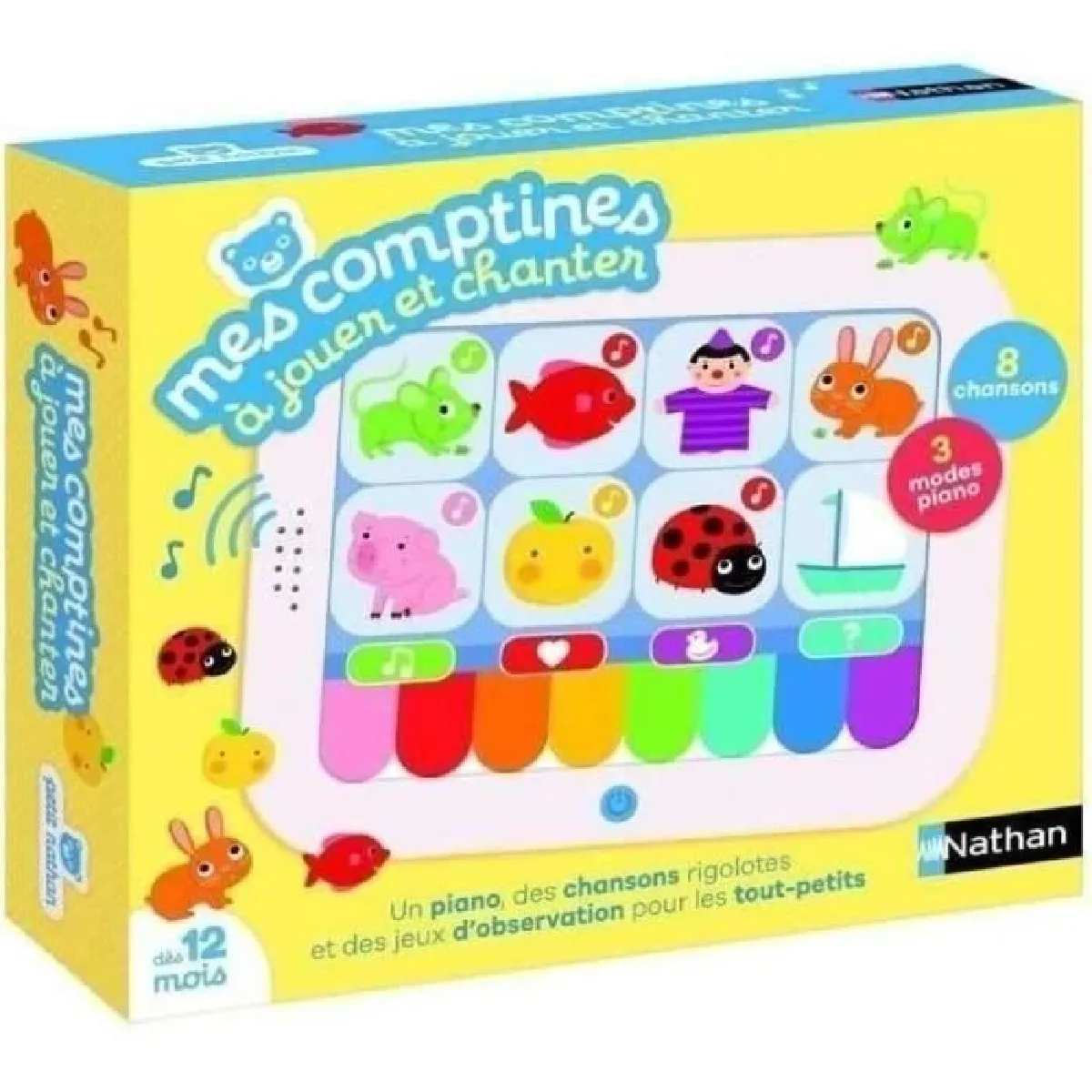Jeu Interactif Nathan Mes Comptines À Jouer Et À Chanter 2.0 – 8 Comptines - vue 5