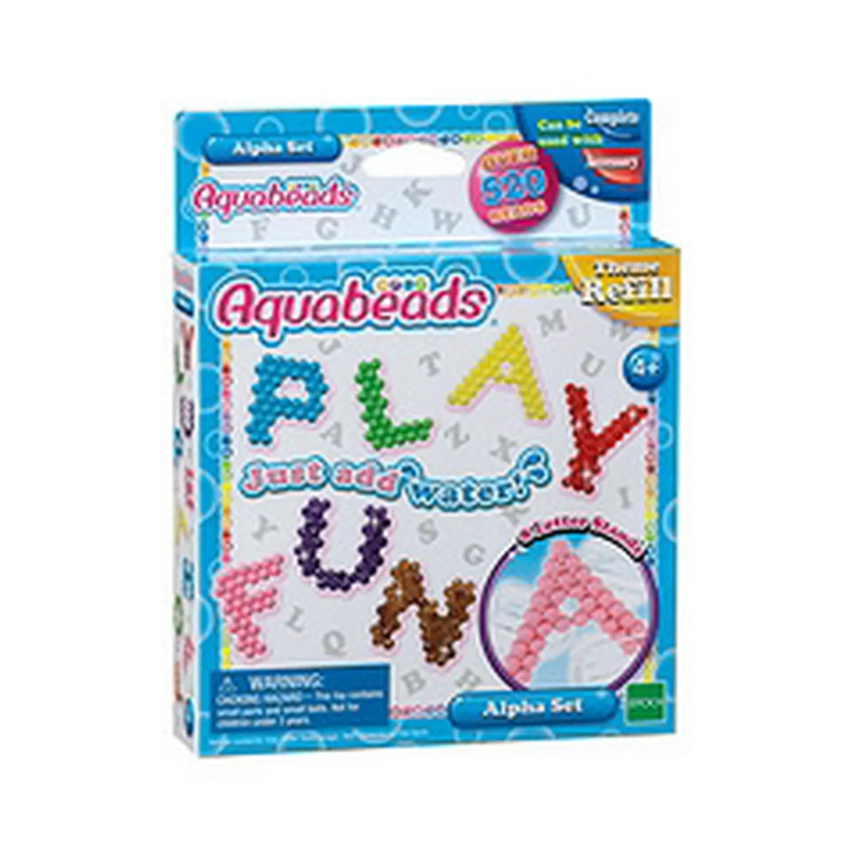 Bigbuy Jeu éducatif Aquabeads en perles