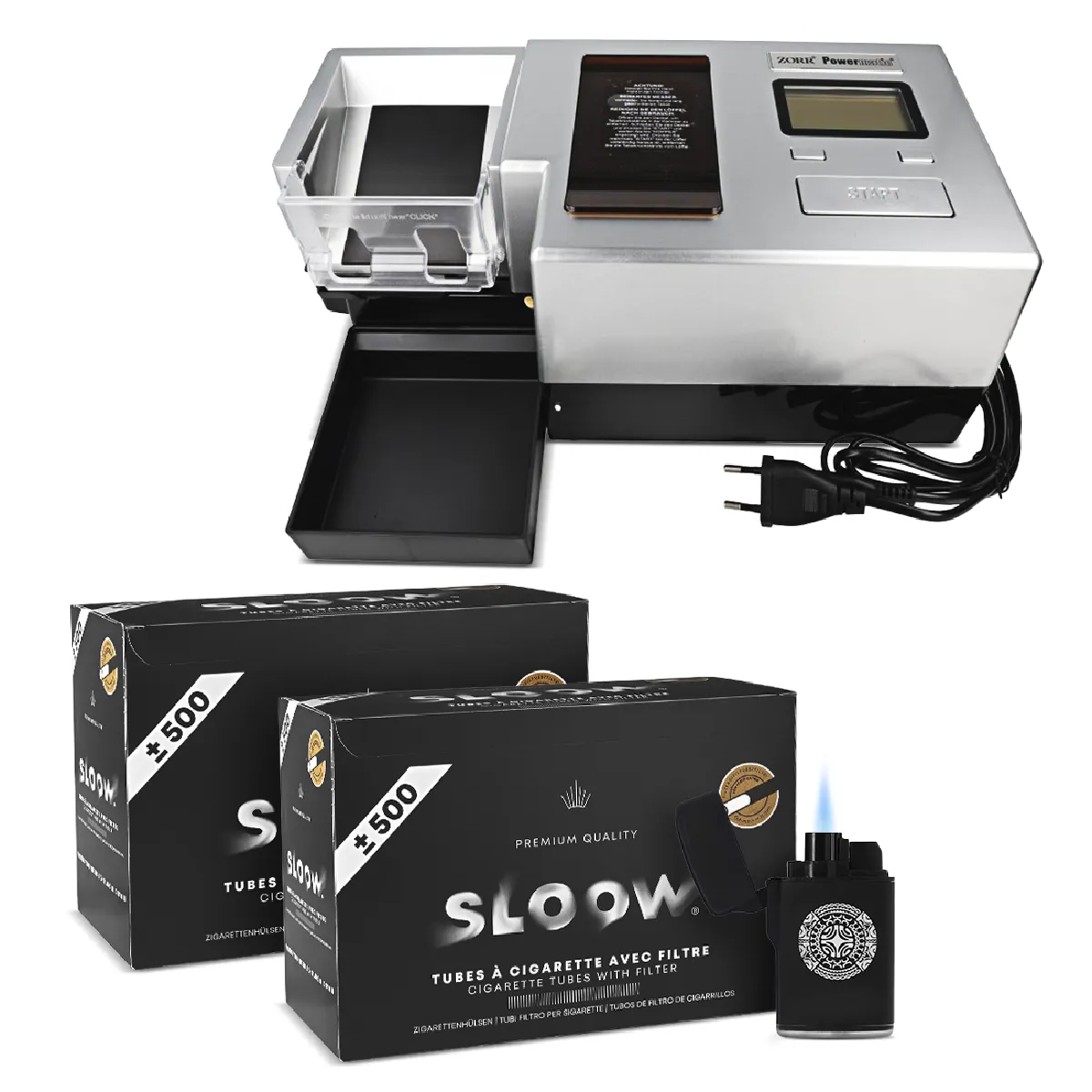 elfbar nachfüll pod läuft aus Tubeuse Powermatic 5 + Tubes - Cendrier