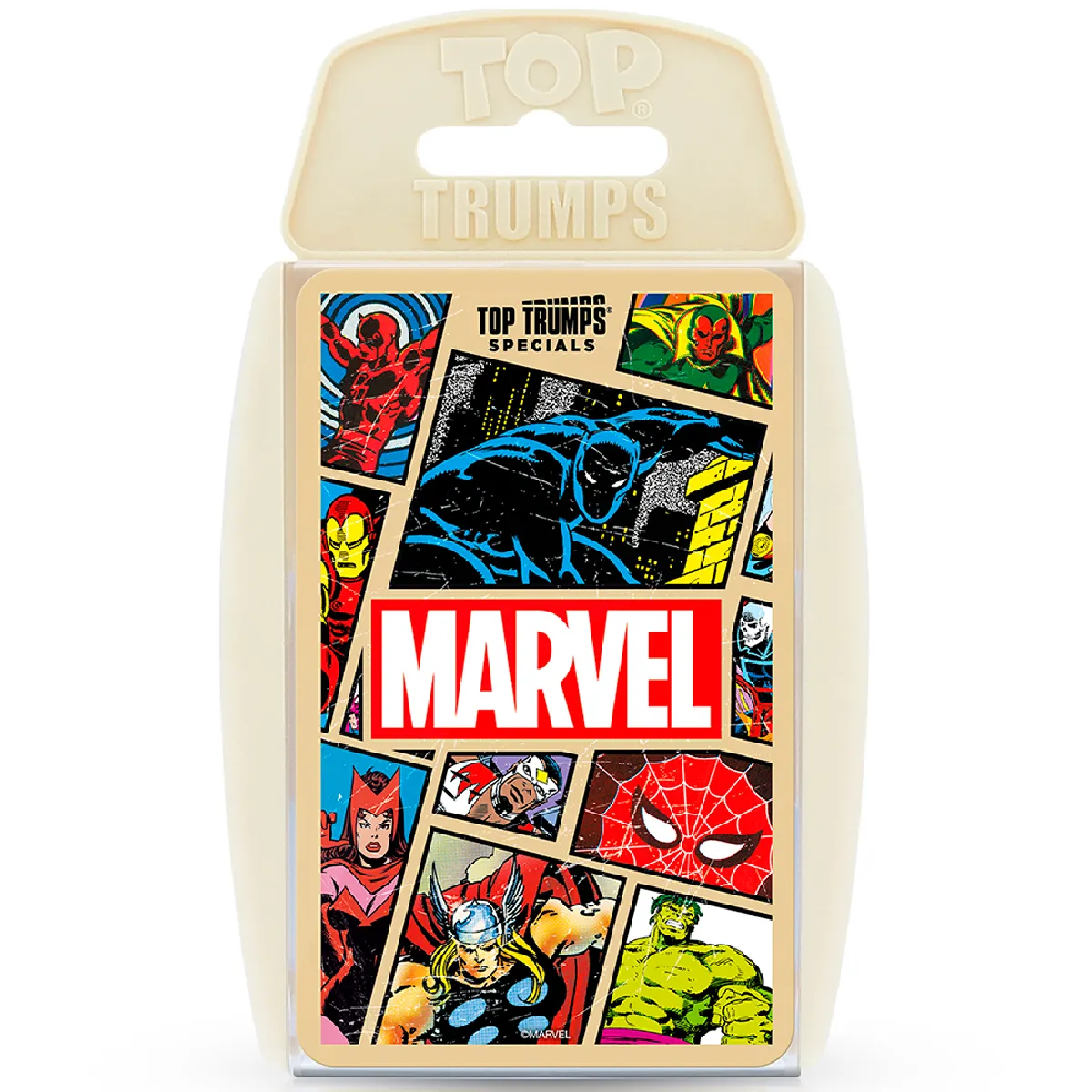 Winning Moves Retro Top Trumps Marvel Comics