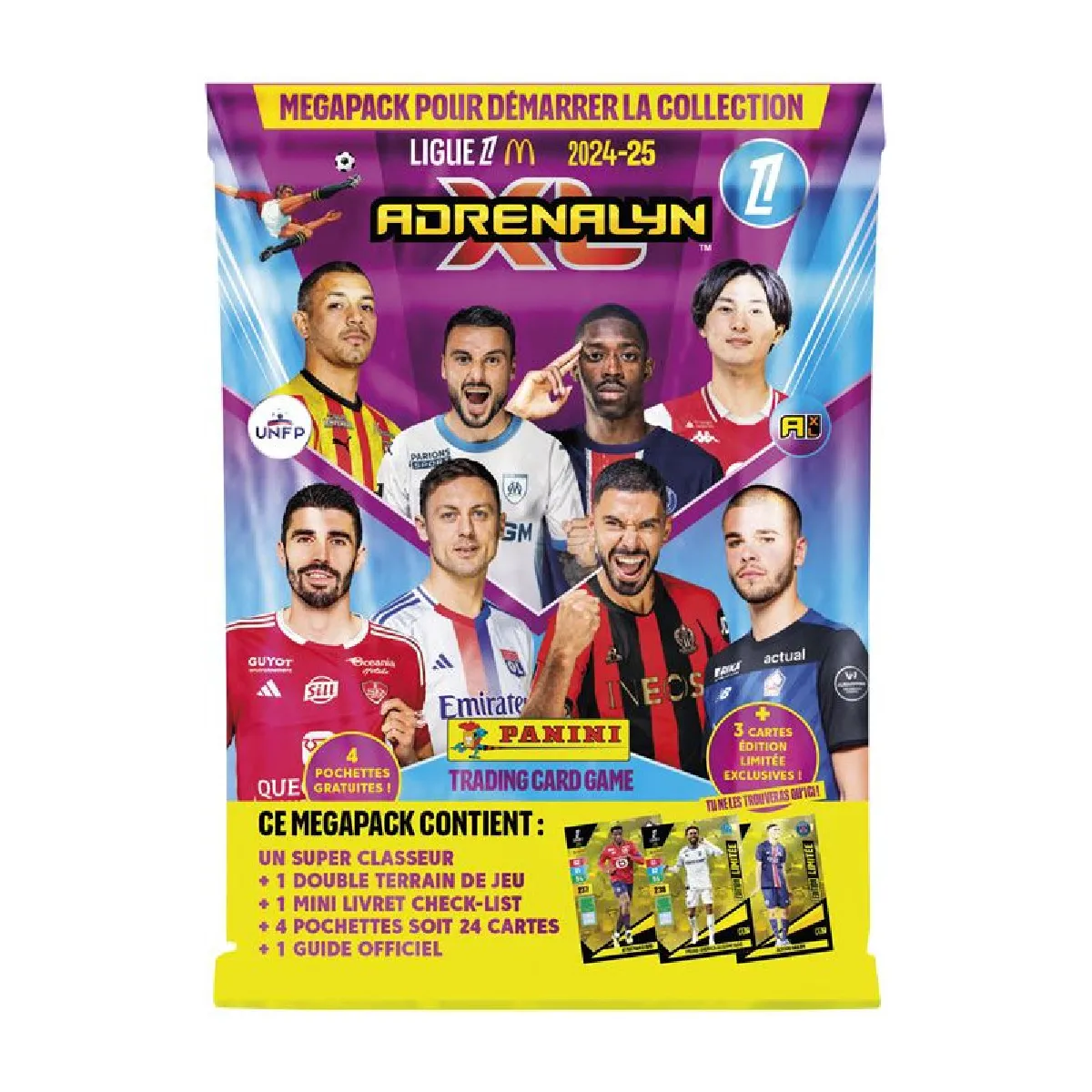 Panini TCG Adrenalyn Ligue 1 McDonald's 2024 2025 Starter Pack