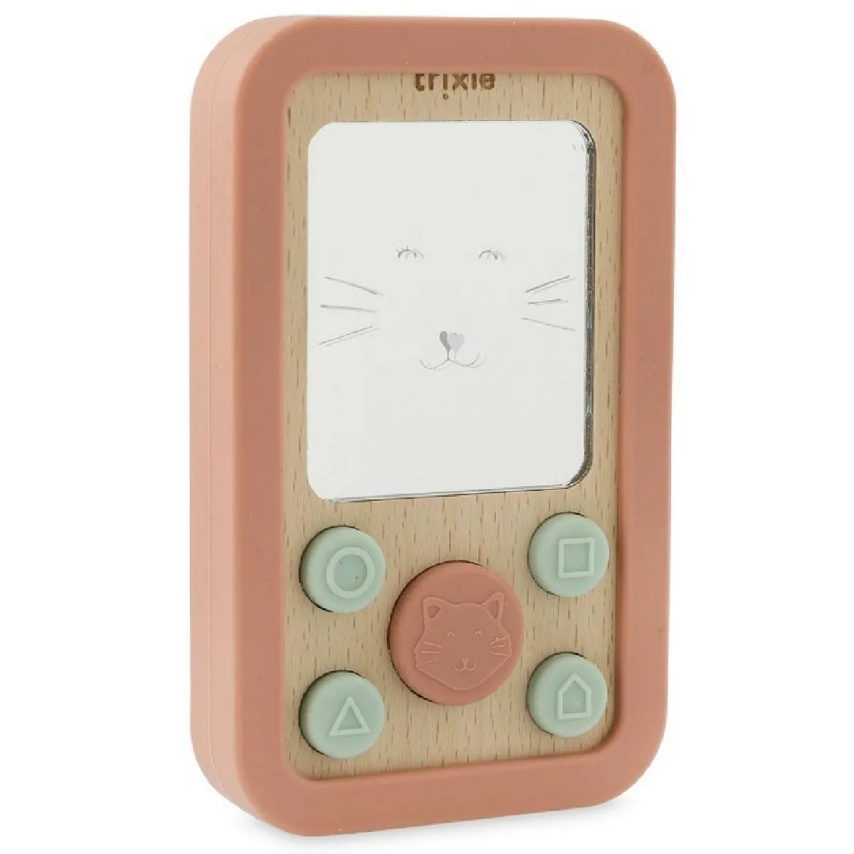 Trixie Baby Téléphone En Silicone Mrs. Cat