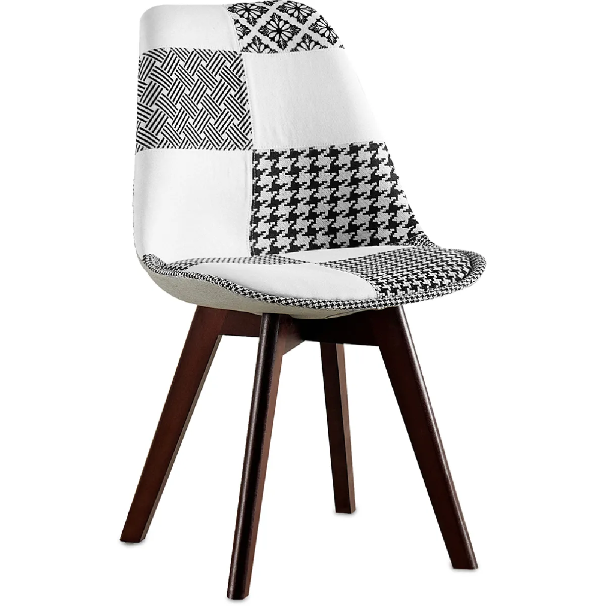 iconik_interior Chaise Sam - Noir/Blanc