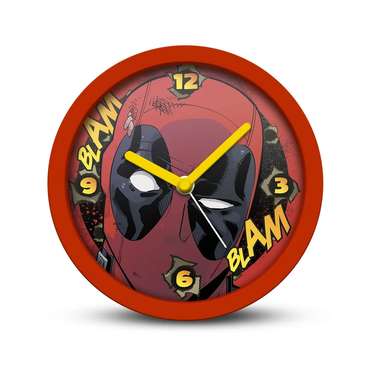 Pyramid International Rouge Pendule Marvel Deadpool Blam Blam