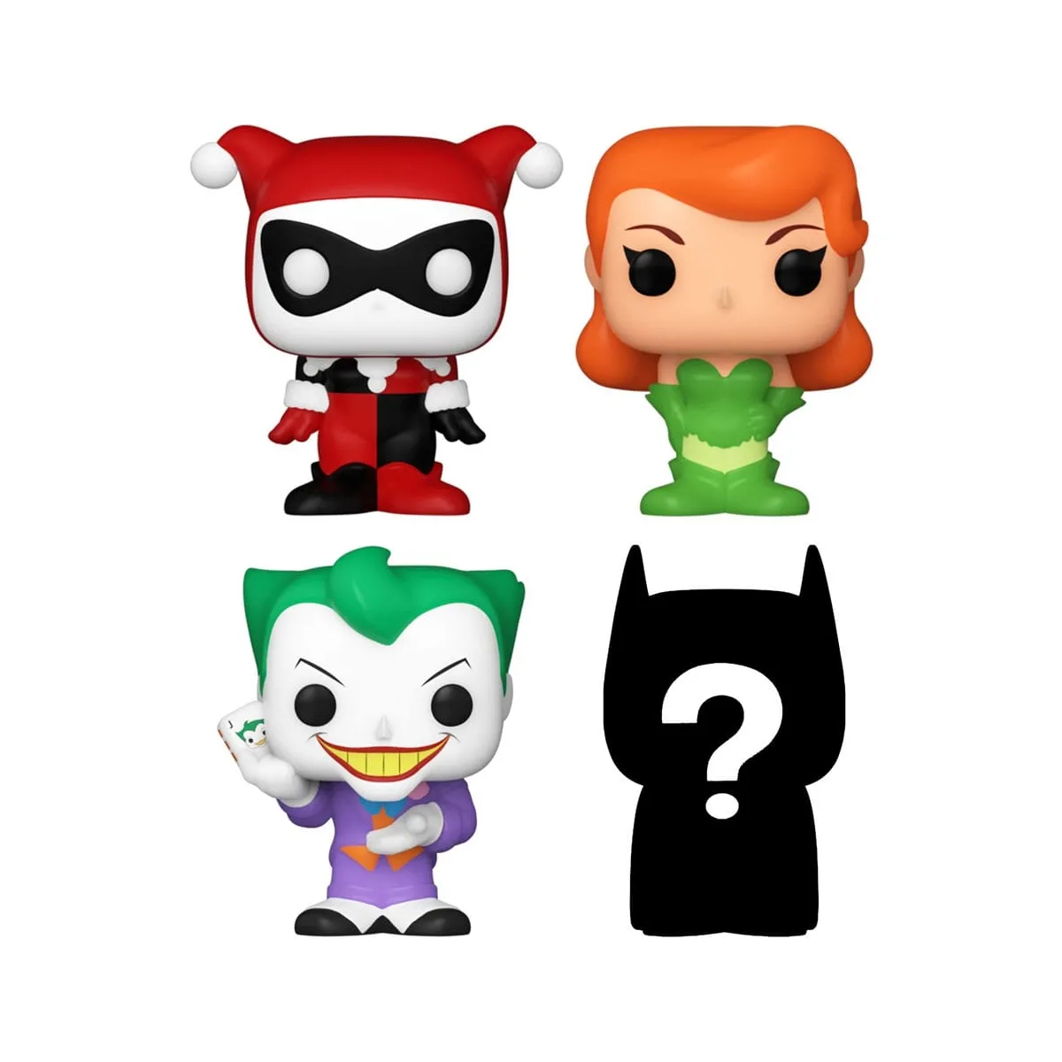 Funko figurines Bitty Pop DC Harley Quinn - Pack de 4