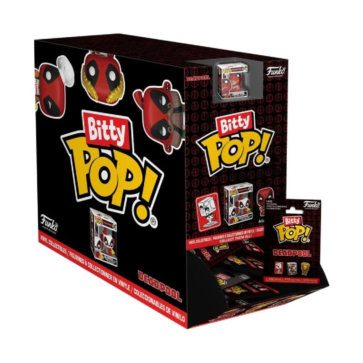 Funko Marvel Bitty POP! Deadpool Display - vue 3