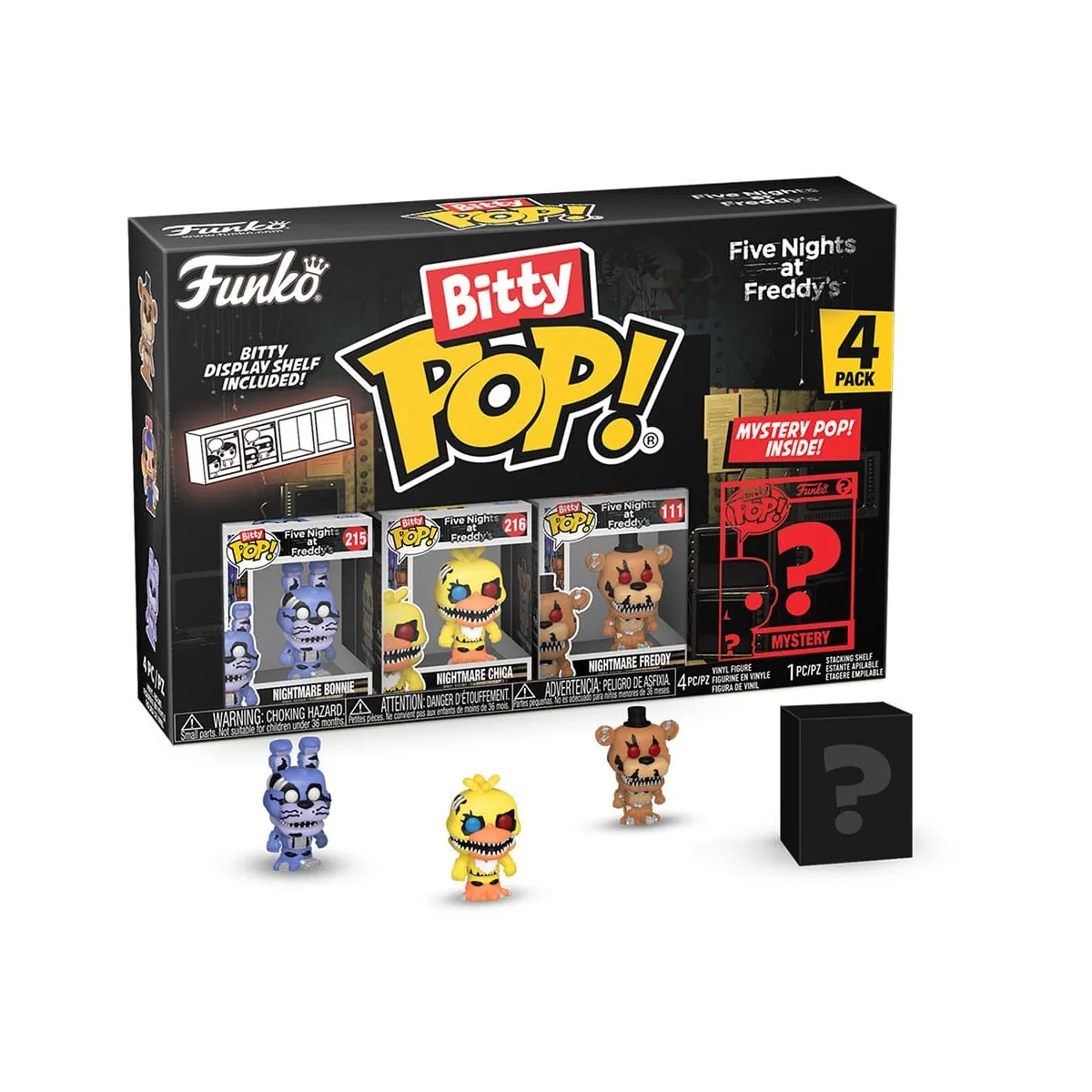 Funko Five Nights at Freddy' Bitty Pack 2 5 cm each - vue 10