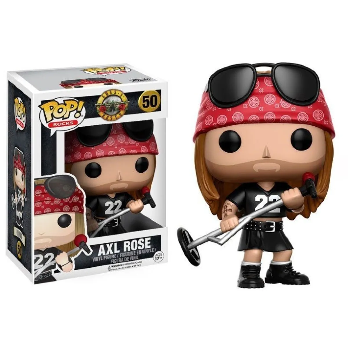 FUNKO Pop! Guns'n'Roses Axl - vue 2